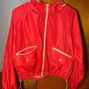 Cropped Windbreaker from Forever 21